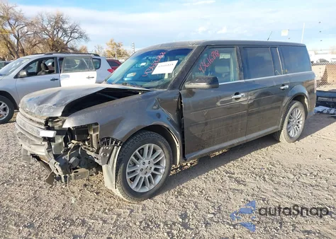 2018 Ford Flex Sel из США, поврежденный, VIN 2FMHK6C85JBA04252